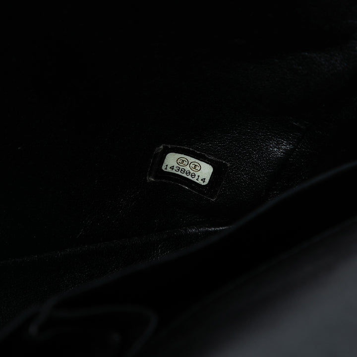 Chanel Classic Cuir verni East West Simple rabat