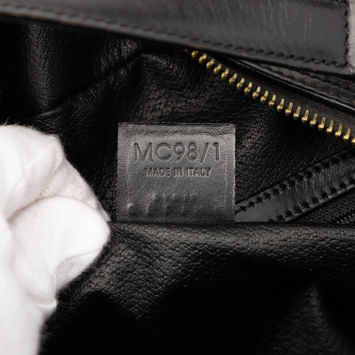 Celine Macadam Coated Toile Dome Sac à main