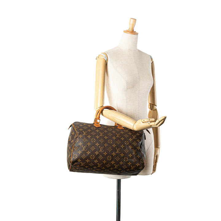 Monogram Speedy 35 Brown - Gaby Paris