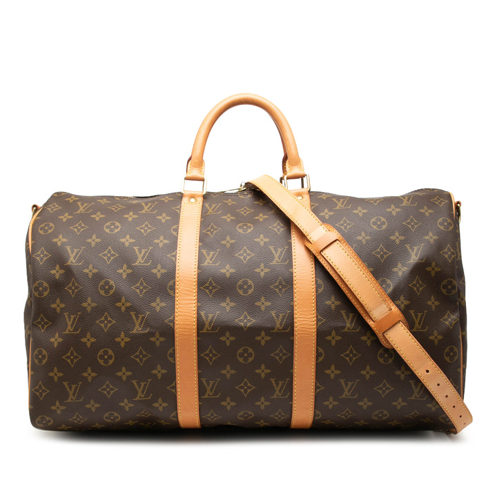 Keepall Bandouliere 50 Monogram Marron