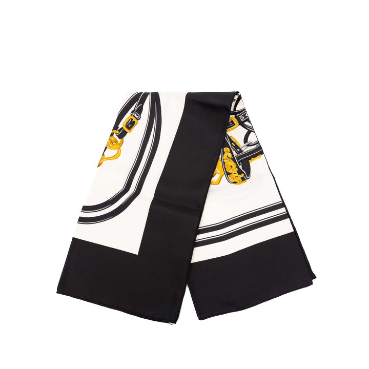 Hermès Brides De Gala Forever Foulard 90 Noir