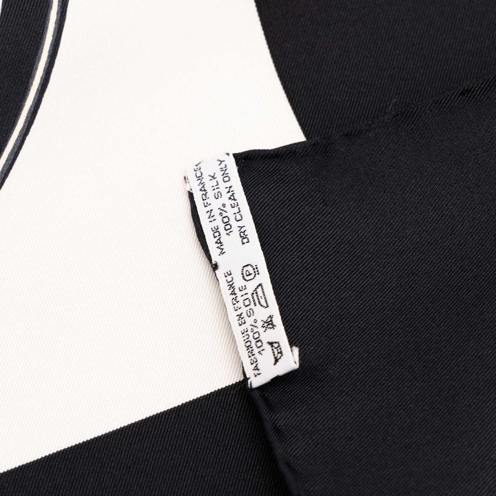 Hermès Brides De Gala Forever Foulard 90 Noir