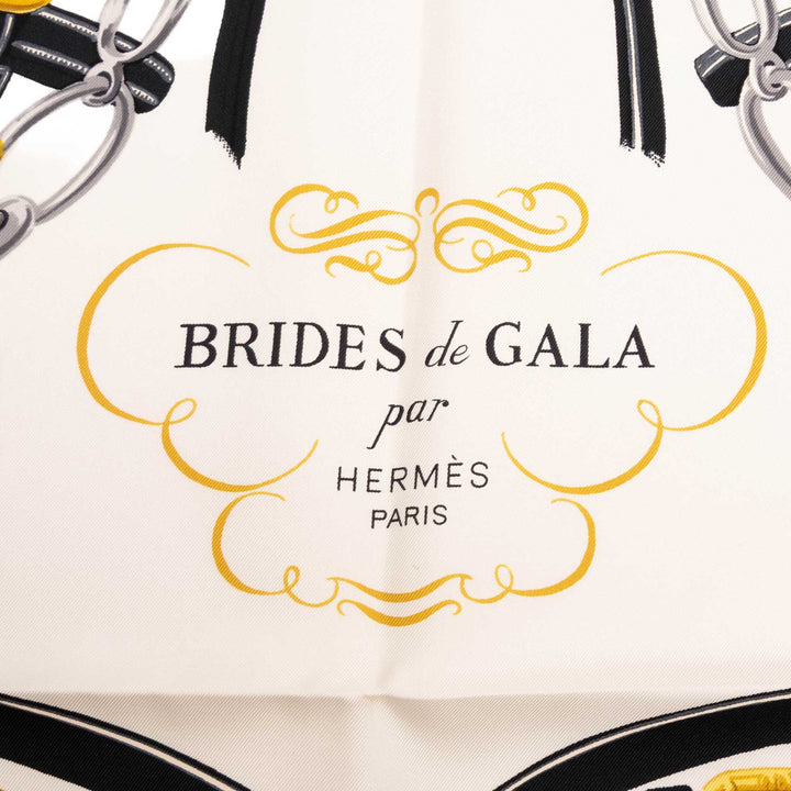 Hermès Brides De Gala Forever Foulard 90 Noir