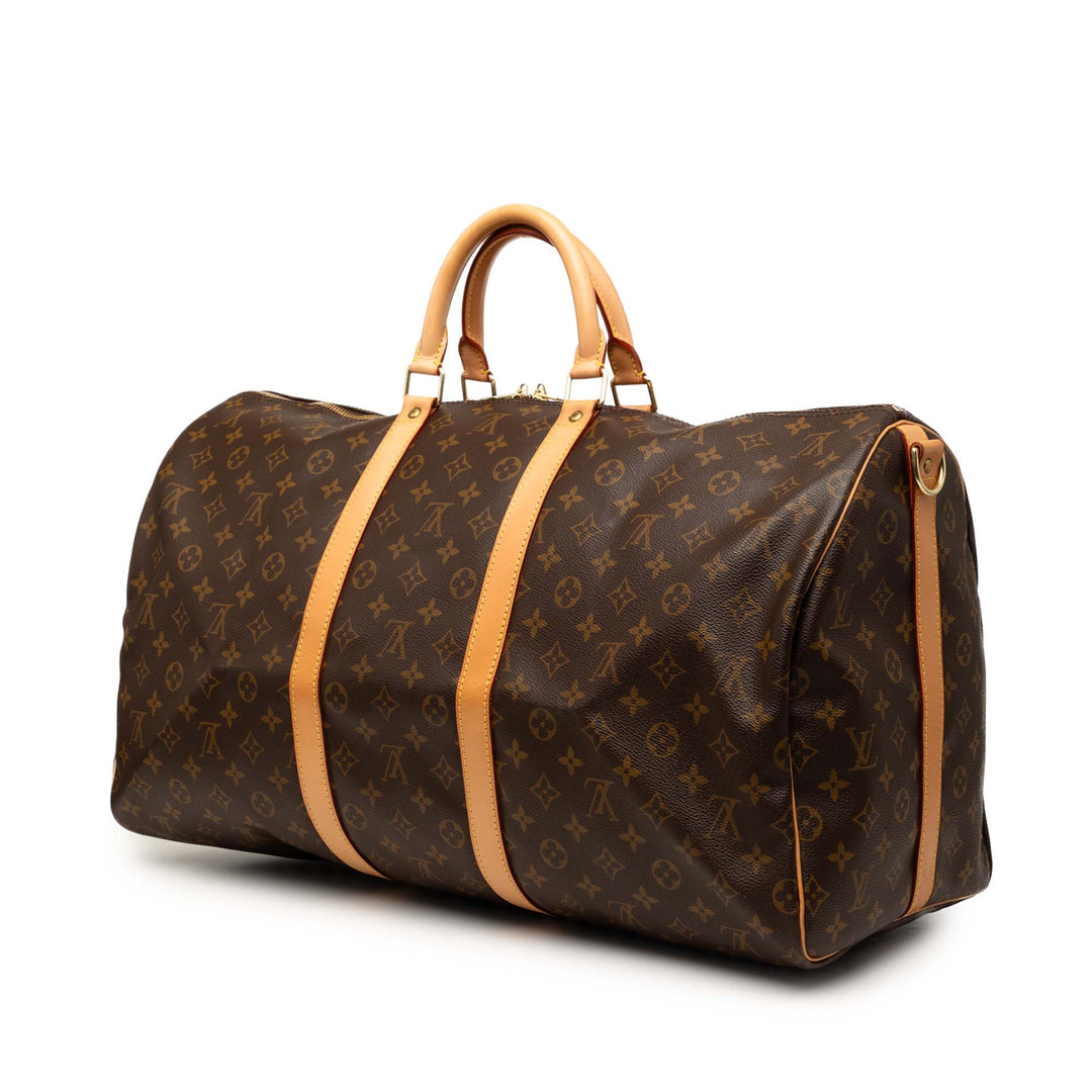 Louis Vuitton Monogram Keepall Bandouliere 50