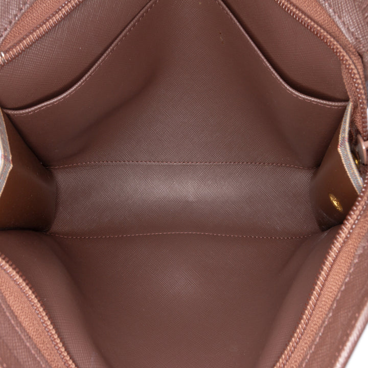 Burberry Vintage Check Toile Pochette