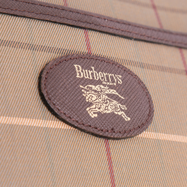 Burberry Vintage Check Toile Pochette