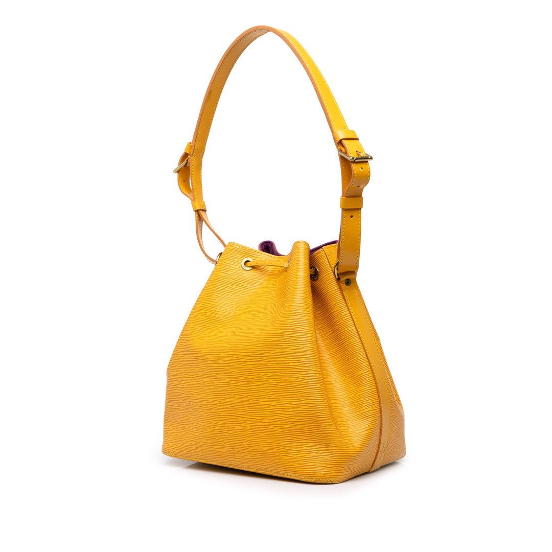 Louis Vuitton Sac seau Noe Épi Jaune – vue 2 – GABY PARIS