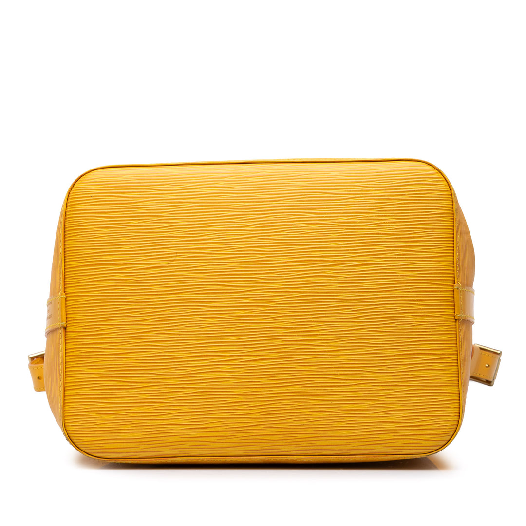 Louis Vuitton Sac seau Noe Épi Jaune – vue 3 – GABY PARIS