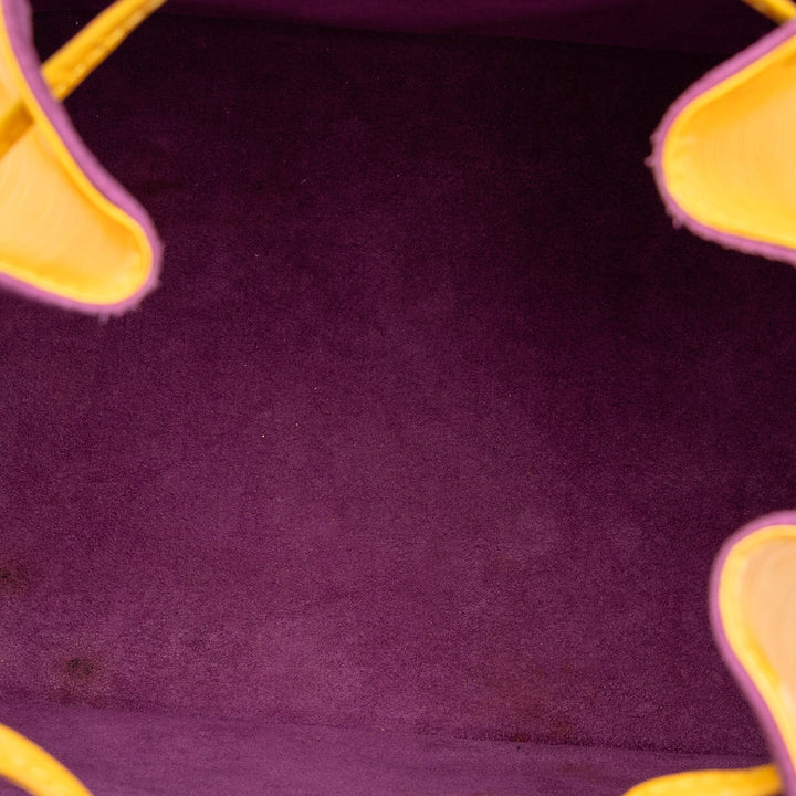 Louis Vuitton Sac seau Noe Épi Jaune – vue 4 – GABY PARIS