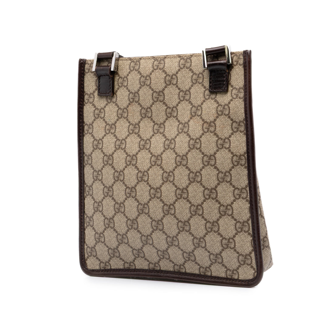 Gucci Sac bandoulière GG Supreme Beige – vue 2 – GABY PARIS