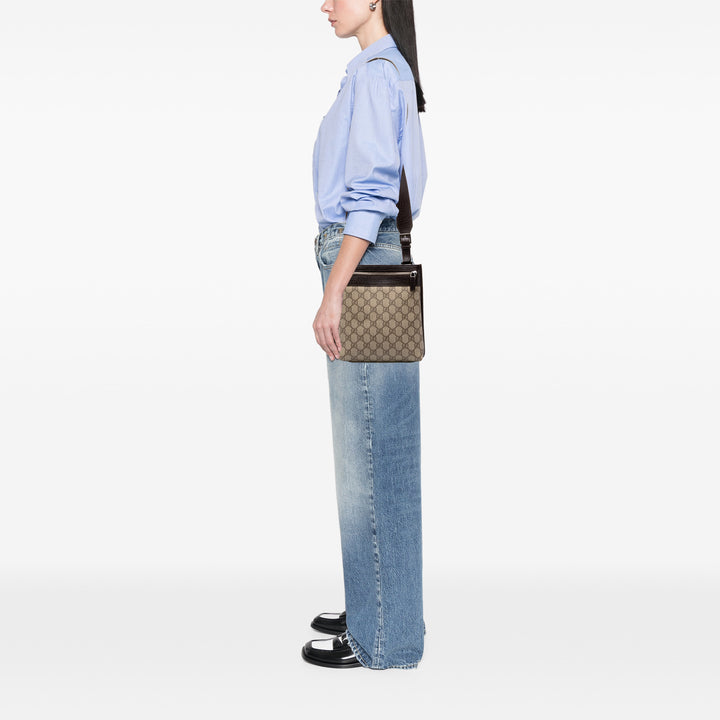 Gucci Sac bandoulière GG Supreme Beige – vue 6 – GABY PARIS