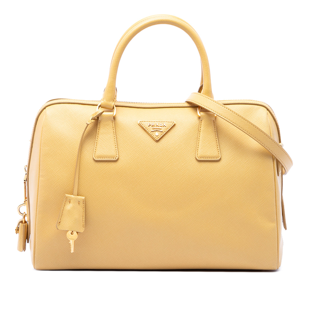 Prada Saffiano Lux Boston Sac