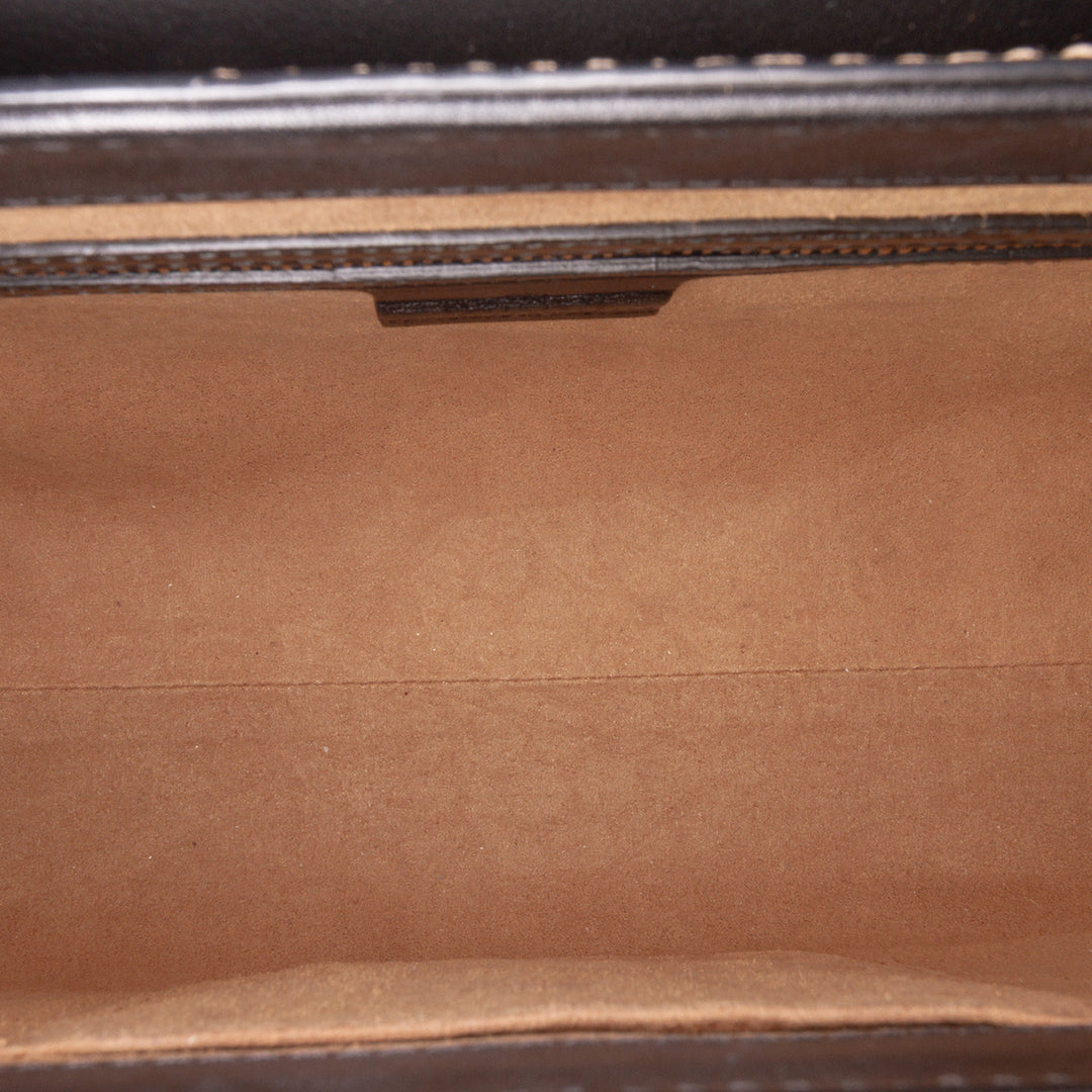 Gucci Small GG Supreme Padlock Satchel Marron – GABY PARIS Authentique