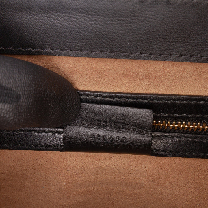Gucci Small GG Supreme Padlock Satchel Marron – GABY PARIS Authentique
