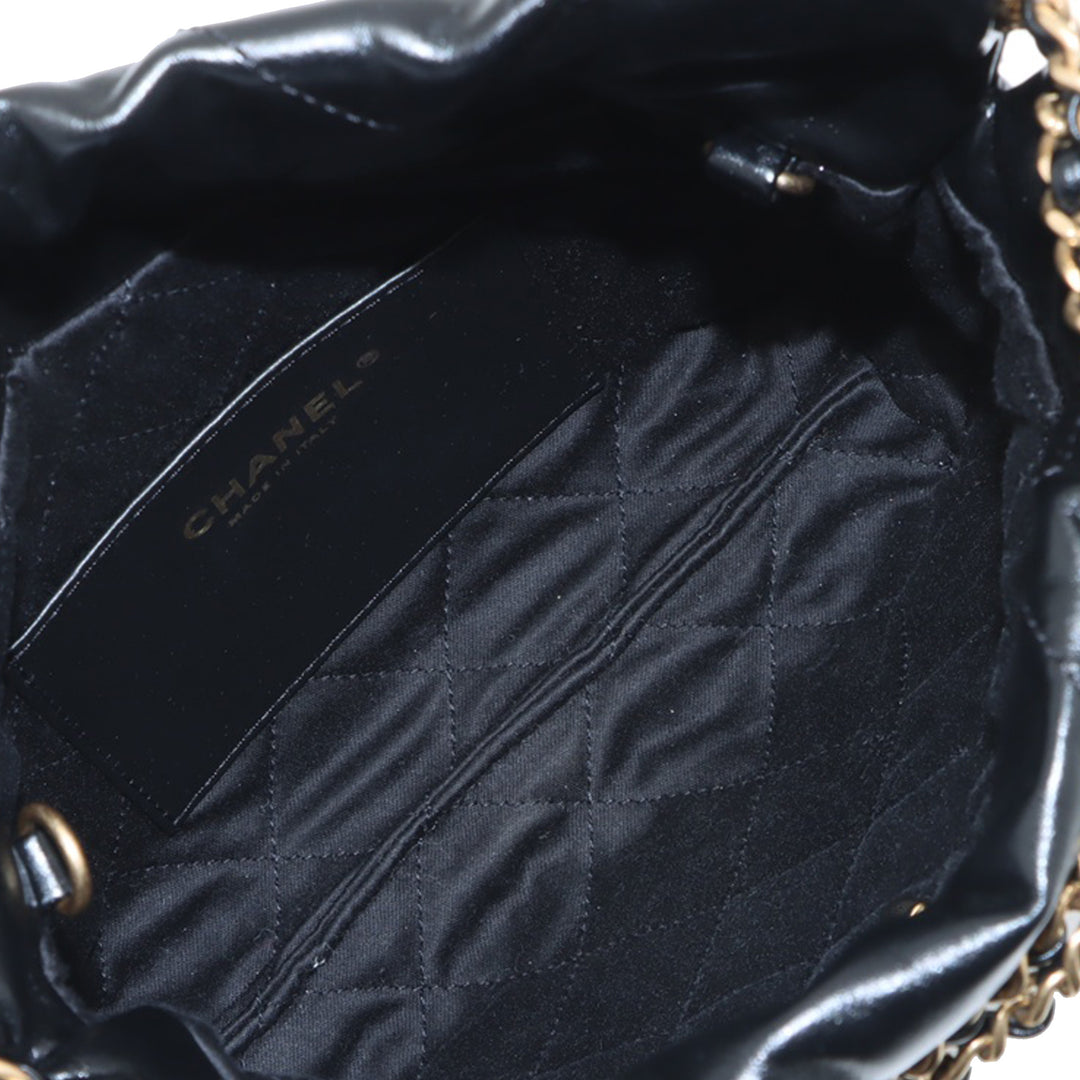 Chanel Mini brillant Cuir de veau 22 Sac à main