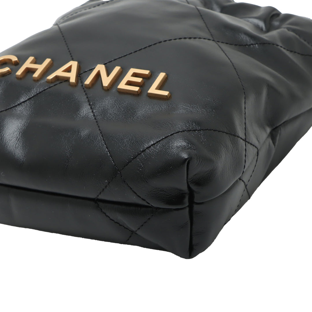Chanel Mini brillant Cuir de veau 22 Sac à main