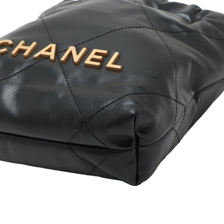 Chanel Mini brillant Cuir de veau 22 Sac à main