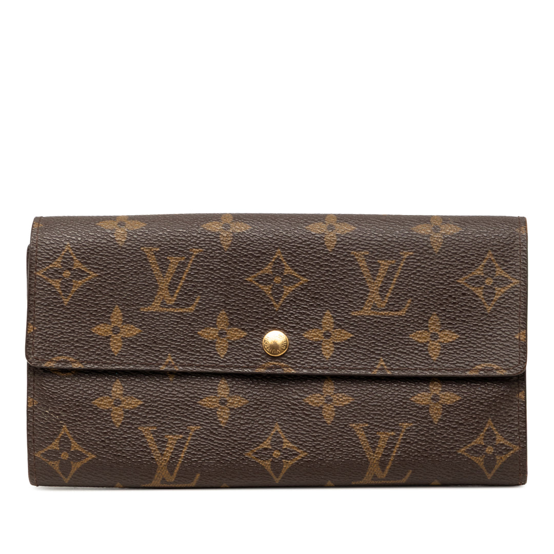 Louis Vuitton Monogram Sarah Portefeuille long
