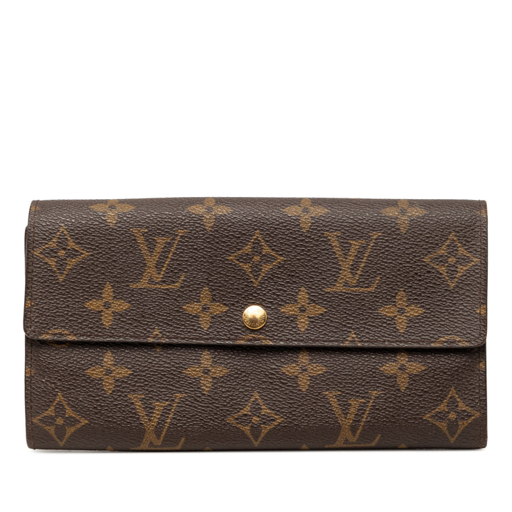 Louis Vuitton Monogram Sarah Portefeuille long