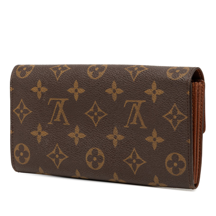 Louis Vuitton Monogram Sarah Portefeuille long