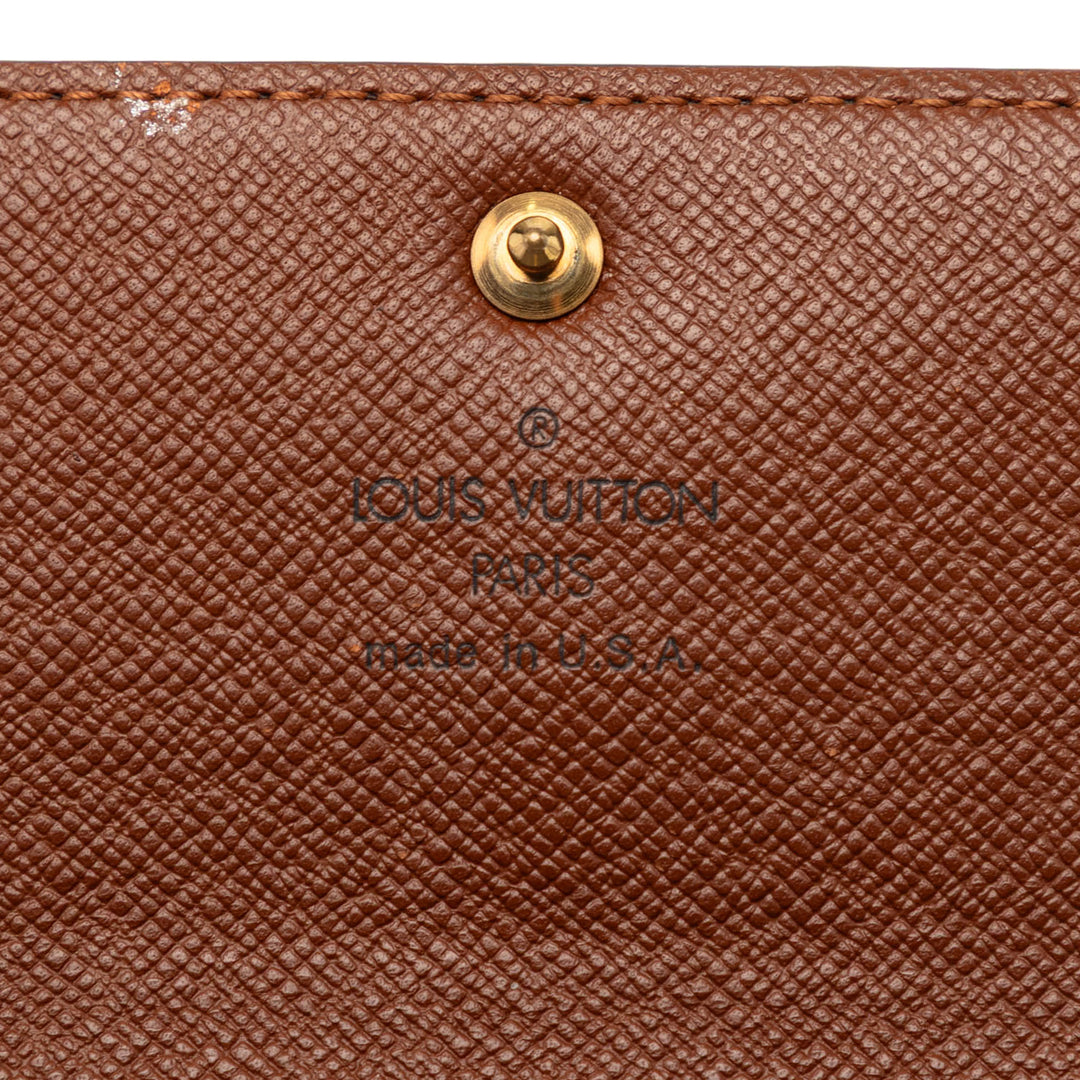 Louis Vuitton Monogram Sarah Portefeuille long