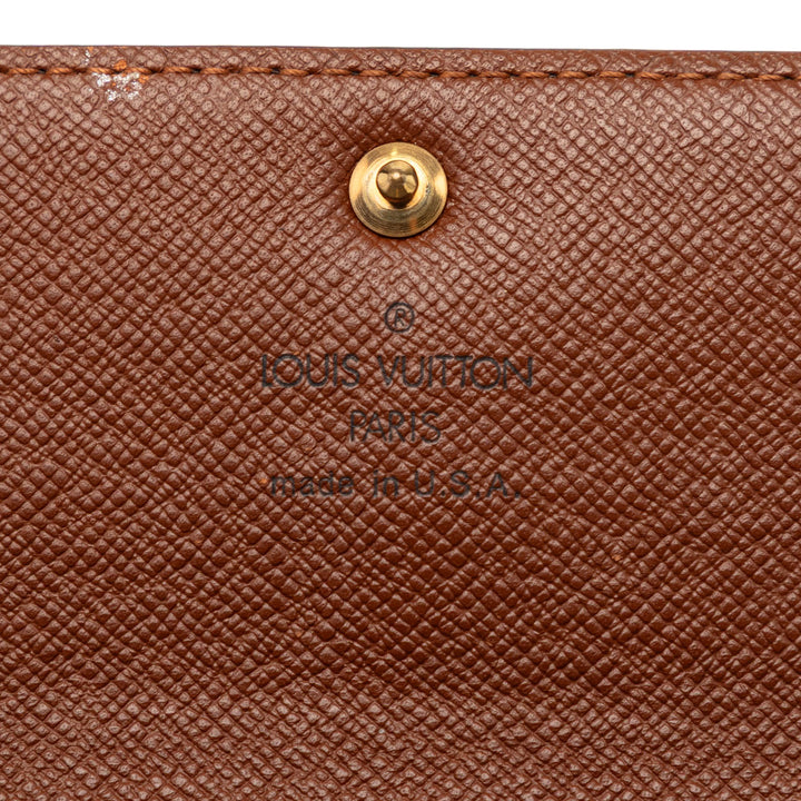 Louis Vuitton Monogram Sarah Portefeuille long