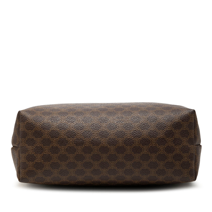Celine Macadam Coated Toile Cosmetic Pochette