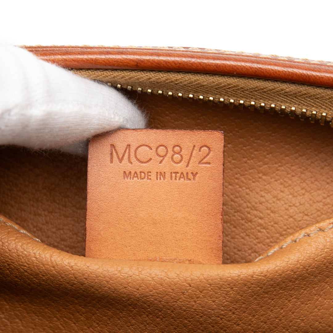 Celine Macadam Coated Toile Cosmetic Pochette