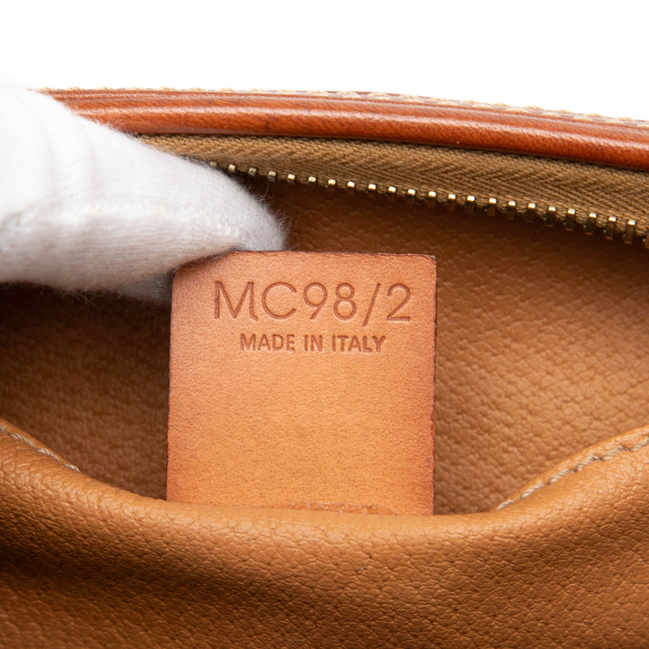 Celine Macadam Coated Toile Cosmetic Pochette