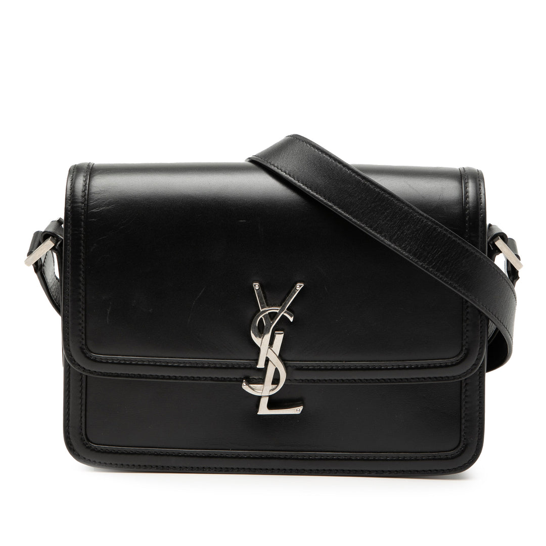 Saint Laurent Medium Cuir de veau Solferino Sac In Boîte