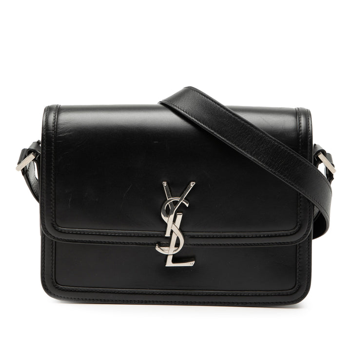 Saint Laurent Medium Cuir de veau Solferino Sac In Boîte