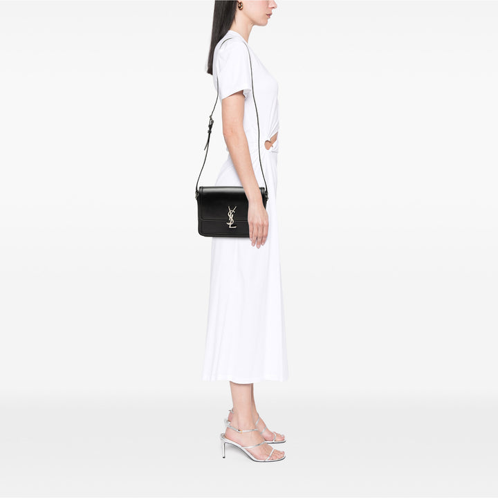 Saint Laurent Medium Cuir de veau Solferino Sac In Boîte