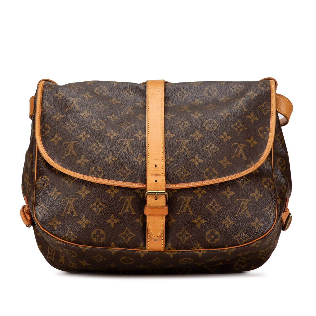 Monogram Saumur 35 Brown - Gaby Paris