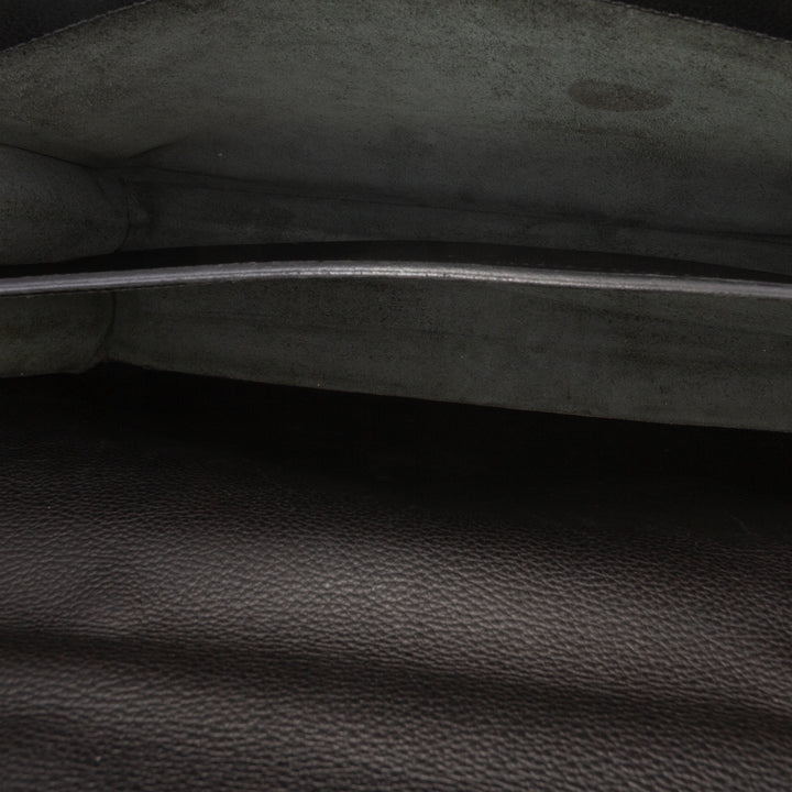 Hermès Togo Sac A Depeches 38 Noir – GABY PARIS Authentique