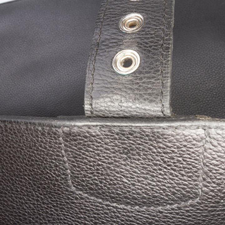 Hermès Togo Sac A Depeches 38 Noir – GABY PARIS Authentique