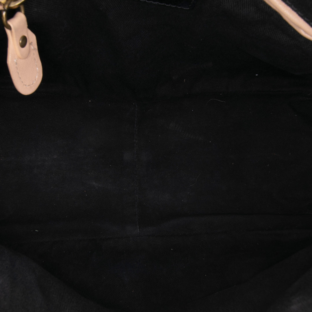 Medium Pebbled Leather Paraty Satchel Black - Gaby Paris