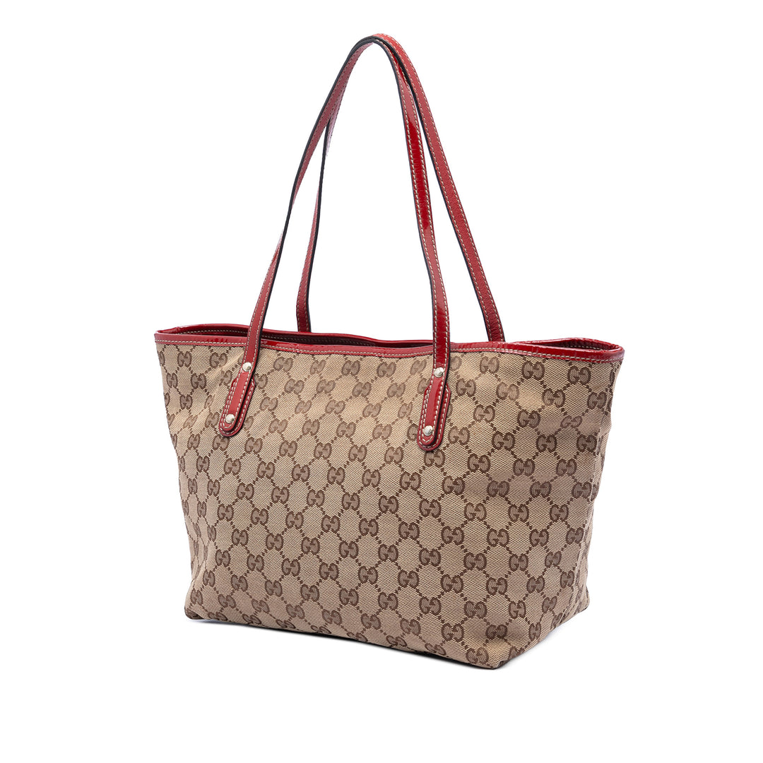 Gucci Small GG Toile Brando Guccioli Holiday Chihuahua Cabas