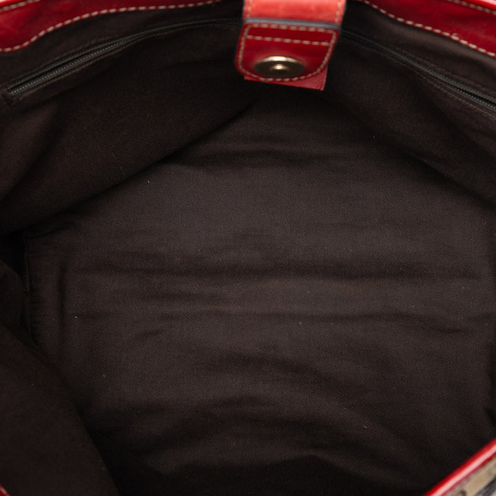 Gucci Small GG Toile Brando Guccioli Holiday Chihuahua Cabas