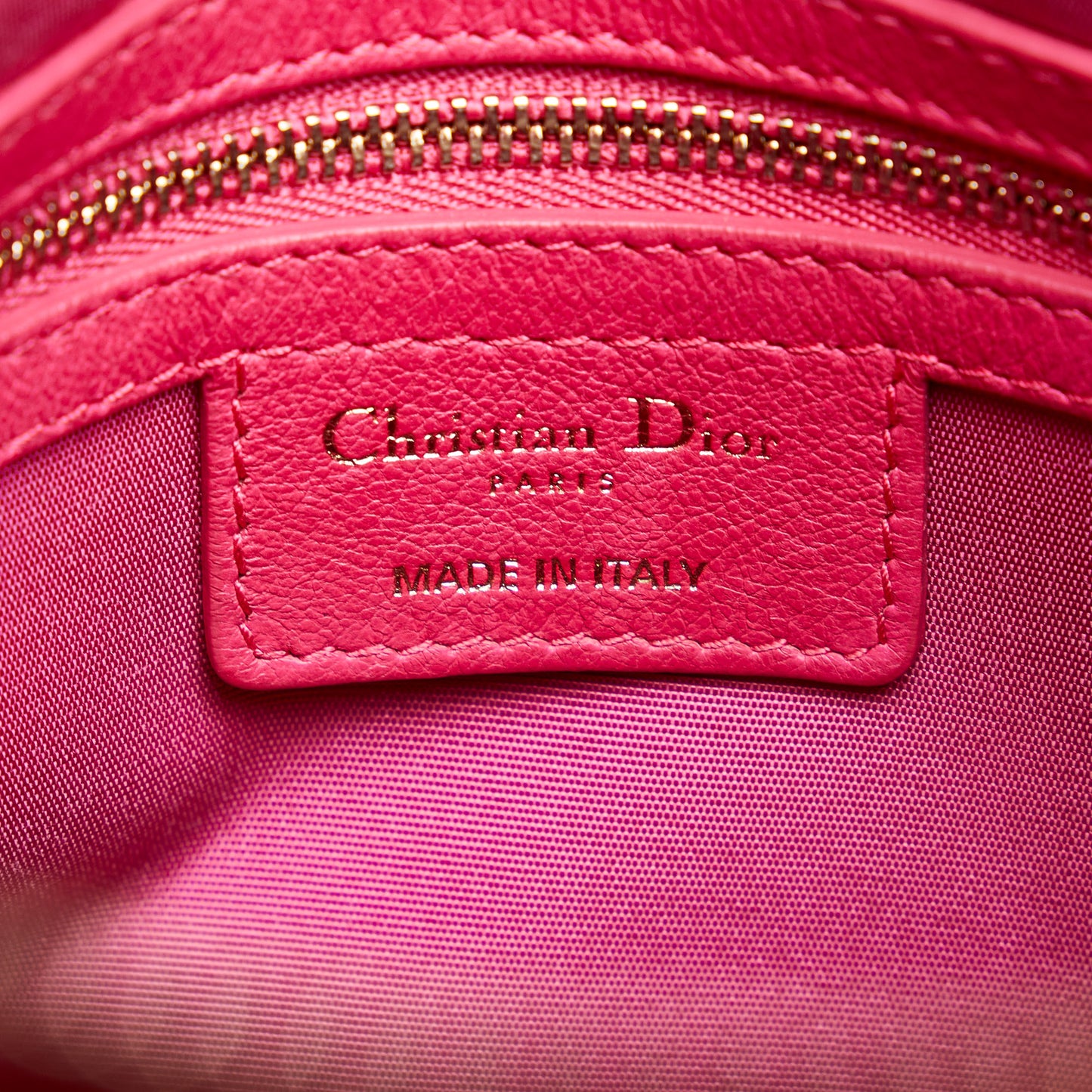 Leather Satchel Pink - Gaby Paris
