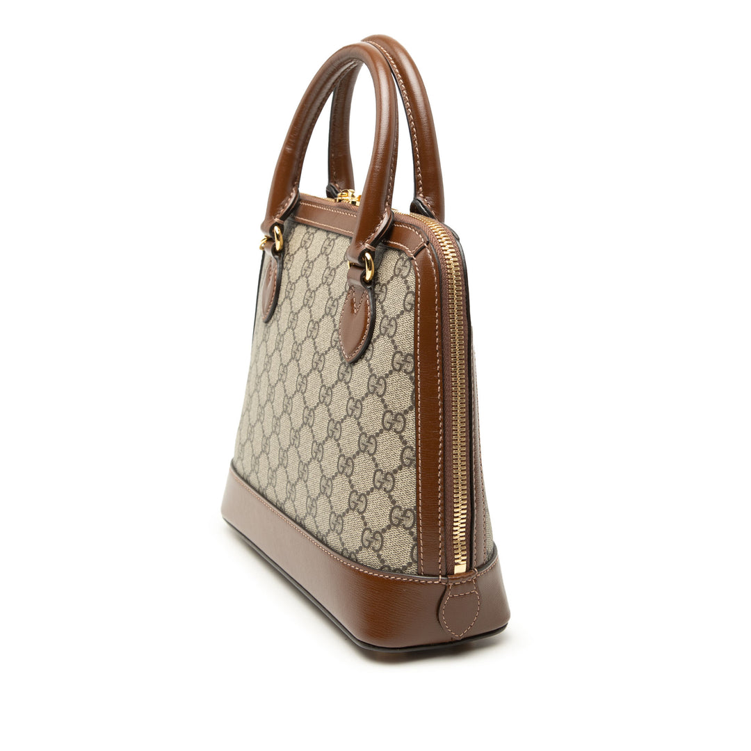 Gucci Small GG Supreme Horsebit 1955 Sac
