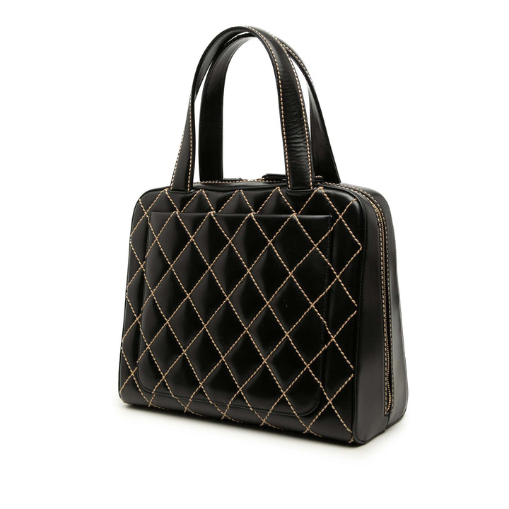 CC Wild Stitch Sac Cuir d'agneau Noir