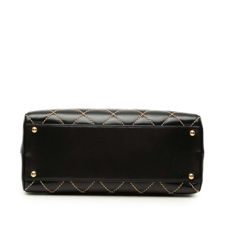 CC Wild Stitch Sac Cuir d'agneau Noir