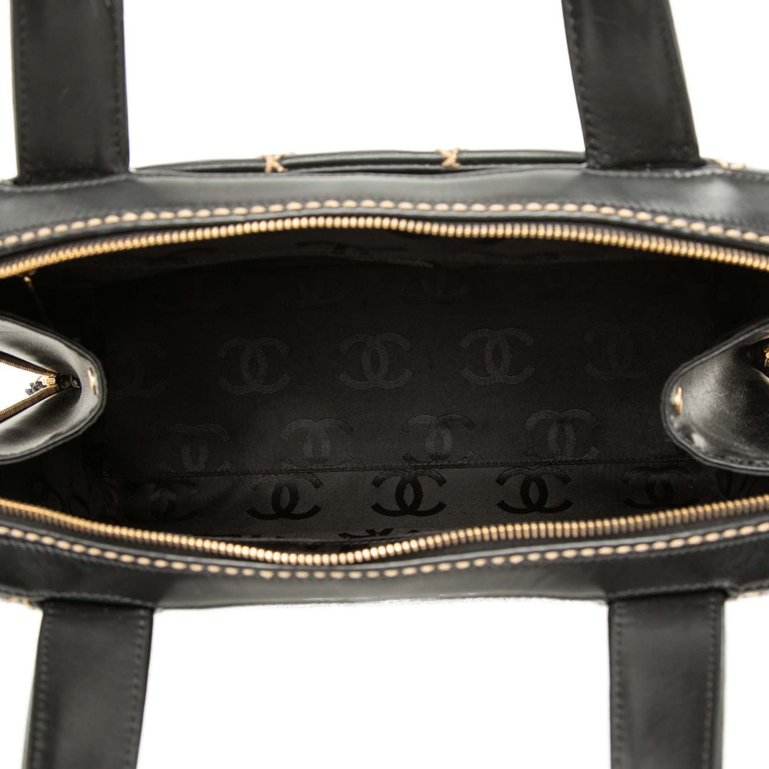 CC Wild Stitch Sac Cuir d'agneau Noir
