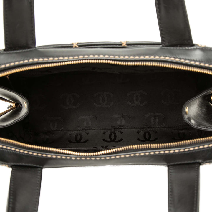 CC Wild Stitch Sac Cuir d'agneau Noir