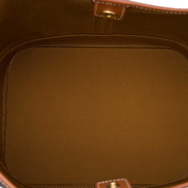 Triomphe Sac seau Moyen Triomphe enduite Marron