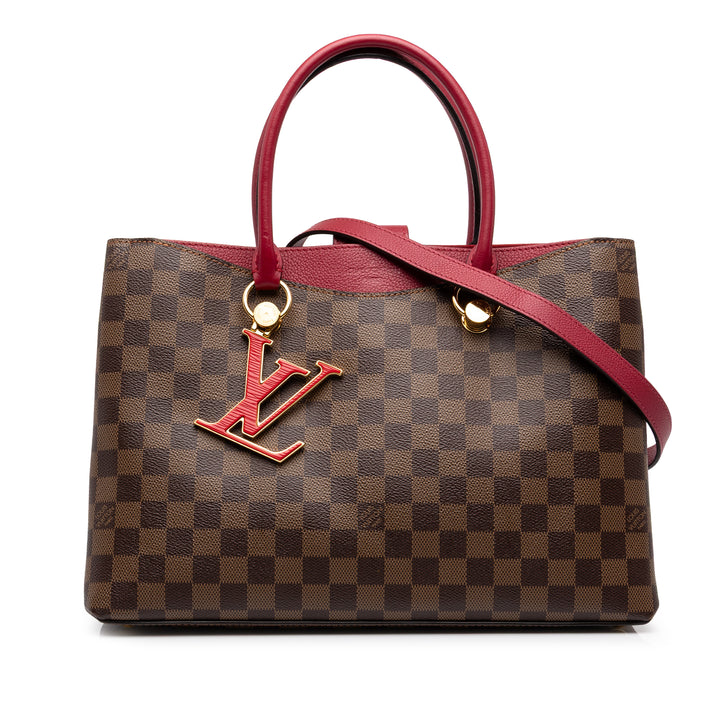 Riverside Damier Ébène Marron