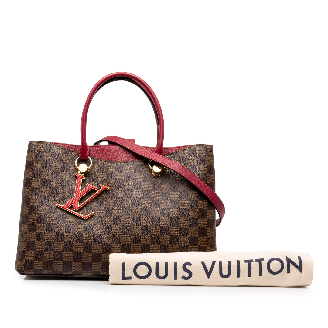 Riverside Damier Ébène Marron