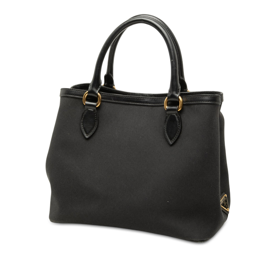Prada Canapa Logo Sac Toile