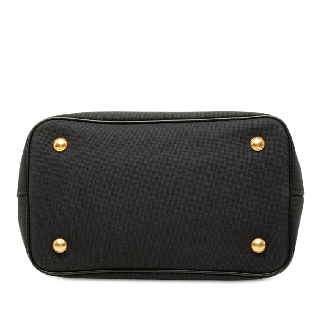 Prada Canapa Logo Sac Toile