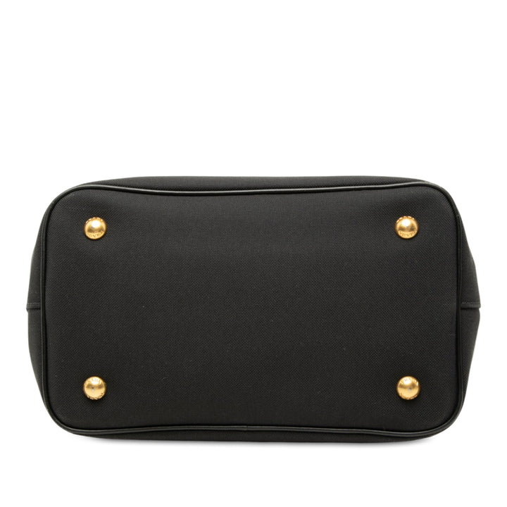 Prada Canapa Logo Sac Toile